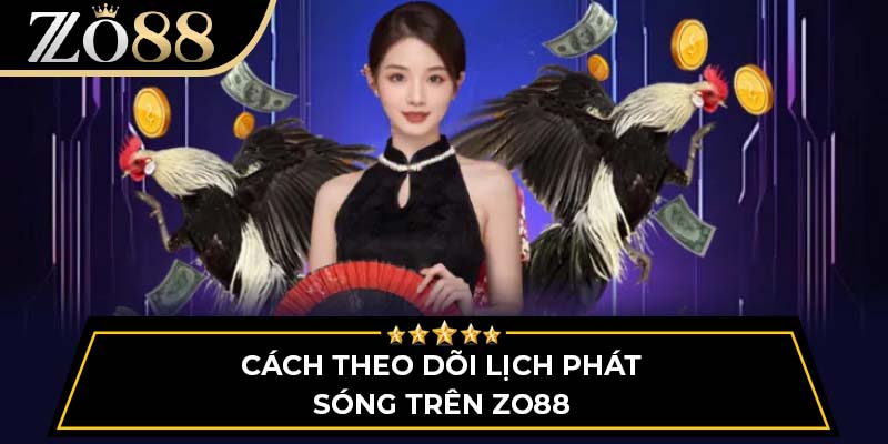 Cách theo dõi lịch phát sóng trên Zo88