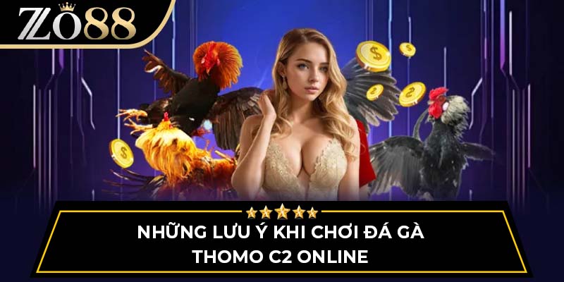 Những lưu ý khi chơi đá gà Thomo C2 online