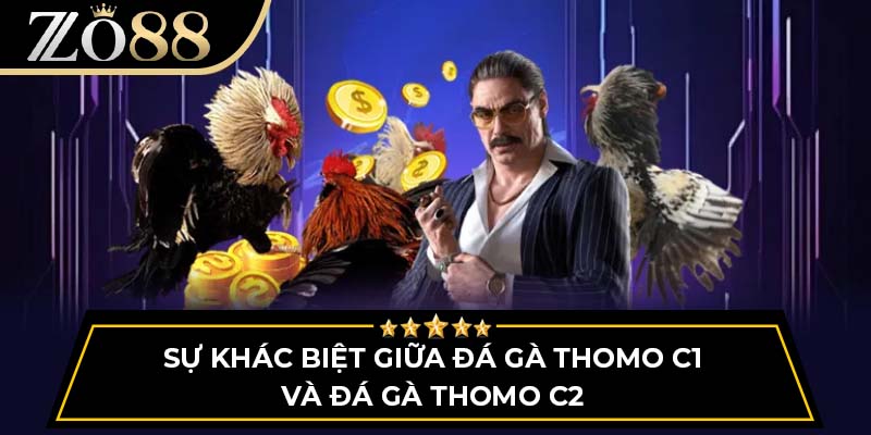 Sự khác biệt giữa đá gà Thomo C1 và đá gà Thomo C2